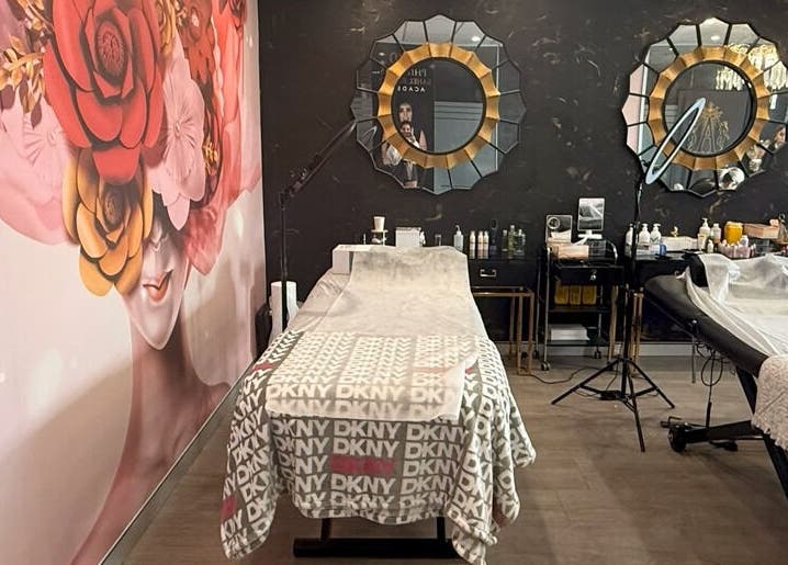 Luxurious interior of Roshy Eyelash Extensions & Brows Norwest, Baulkham hills, New South Wales, AU.