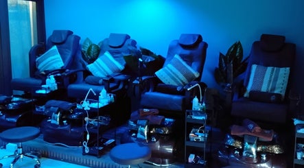 Relaxing pedicure chairs at Blue Lotus Spa Gablewoods Mall, Sunny Acres, Castries, Castries, LC.