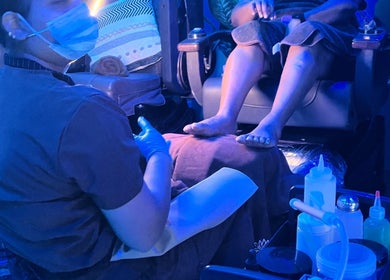 Relaxing pedicure at Blue Lotus Spa Gablewoods Mall, Sunny Acres, Castries, Castries, LC.
