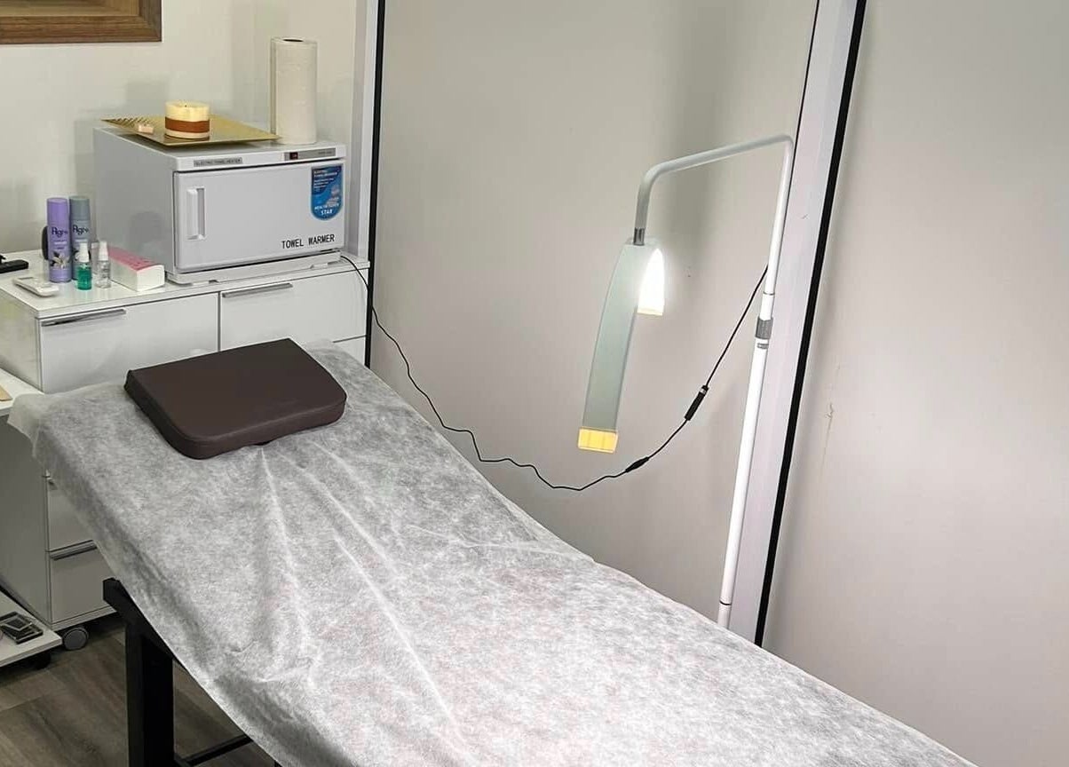 Modern treatment room at Cosmetic Island Port Louis, Port Louis, Port Louis District, MU. Equipped with beauty essentials.