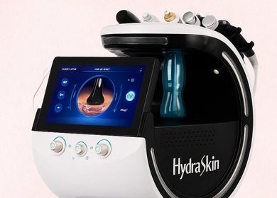 HydraSkin machine for facials at Laura Louise Massage Therapist in Didcot, England, GB.