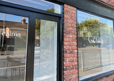 Exterior view of calma salons - Chester, showcasing a modern facade in Chester, England, GB.
