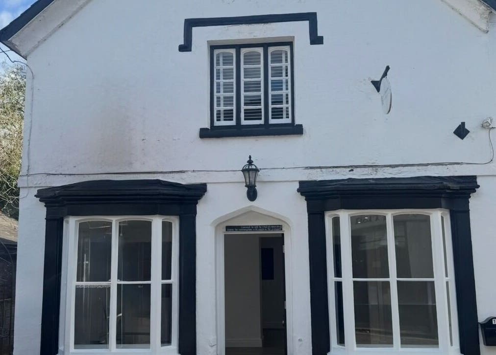 Front view of Calma Salons - Lymm featuring classic architecture in Lymm, England, GB.