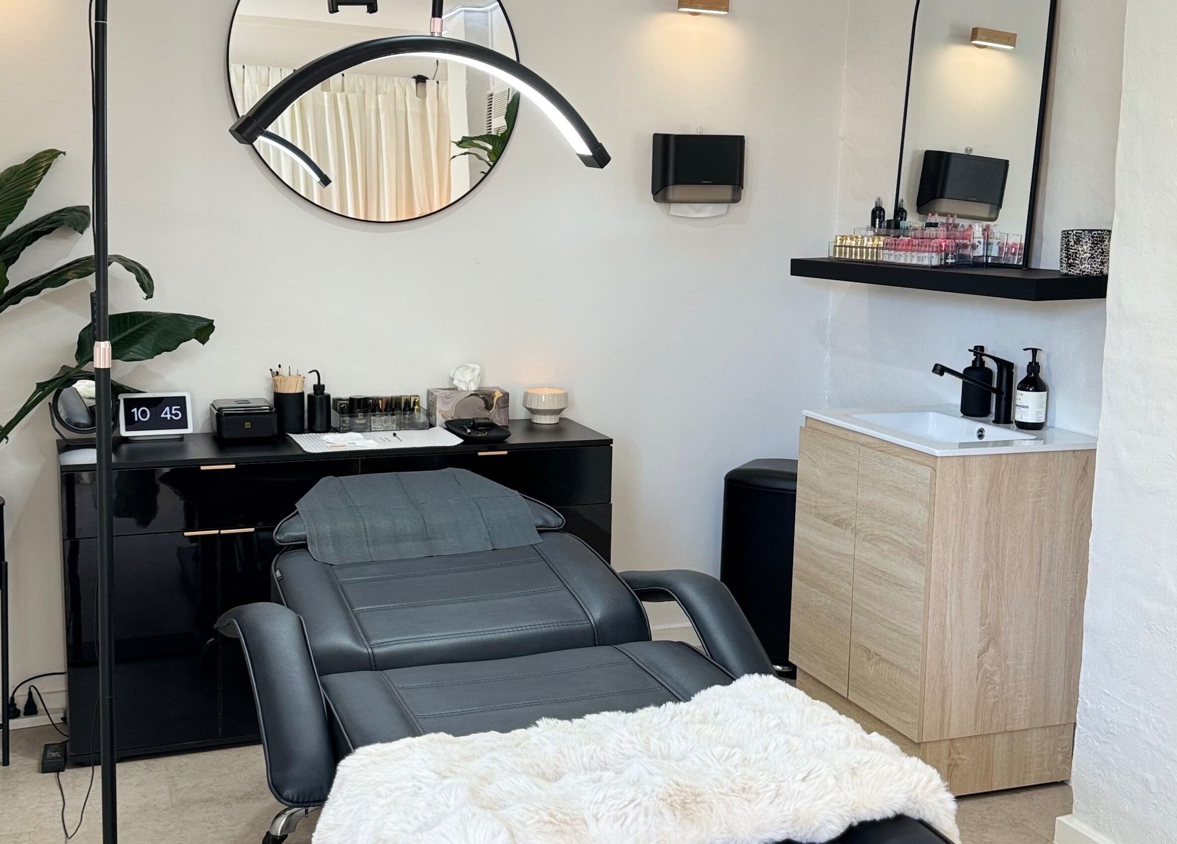 Luxurious treatment room at Cosmetic Artistry by Letitia, Brisbane, Queensland, AU.