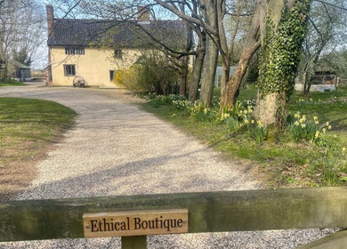 Charming countryside view at Ethical Boutique - Organic Skincare Studio, Bury St Edmunds, GB.