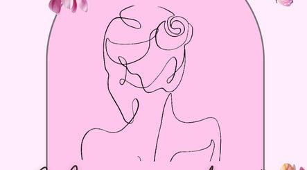 Line art silhouette with floral elements at Wellness by Tamara, Kidderminster, England, GB.