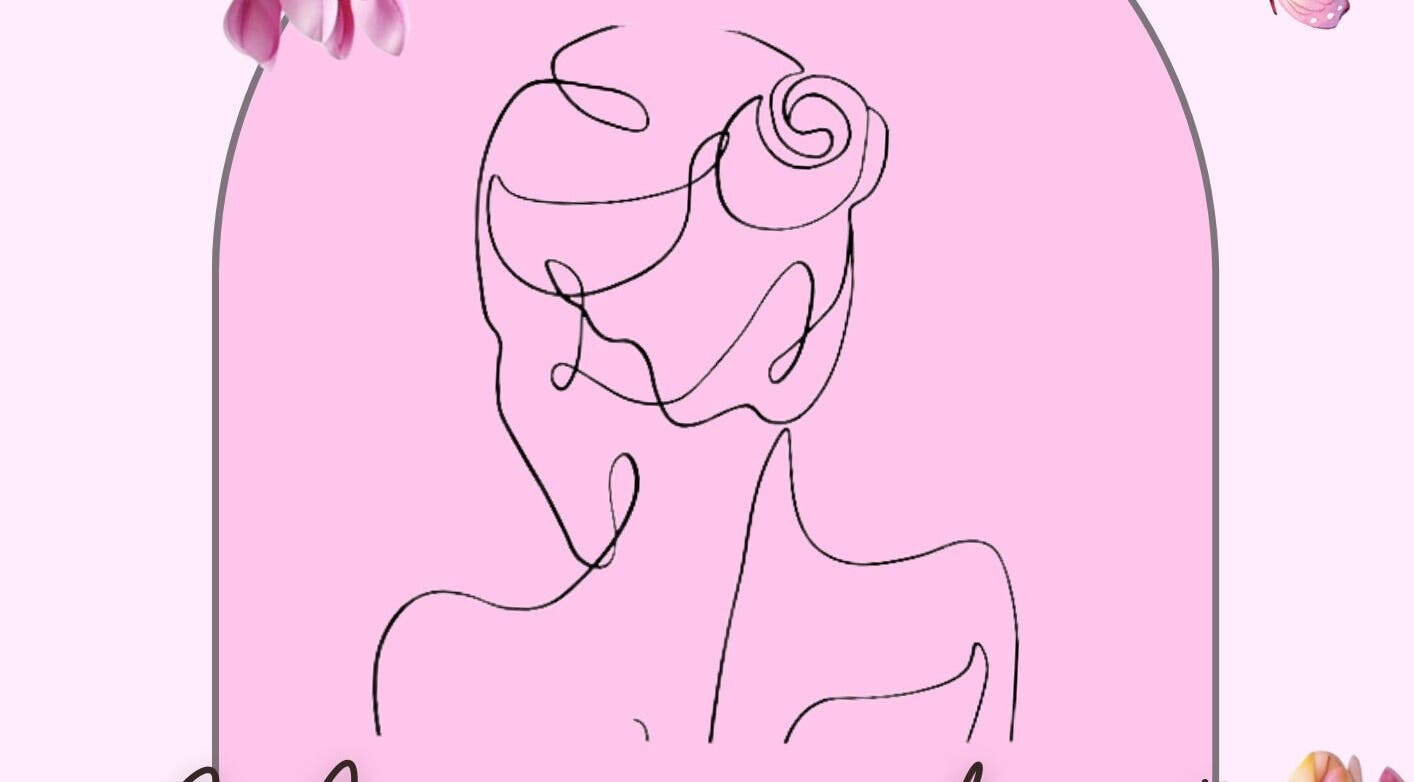 Line art silhouette with floral elements at Wellness by Tamara, Kidderminster, England, GB.