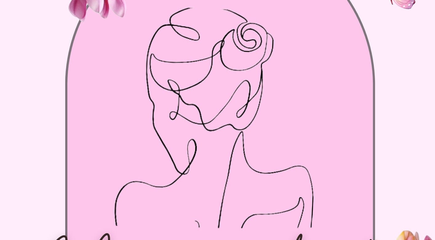 Line art silhouette with floral elements at Wellness by Tamara, Kidderminster, England, GB.