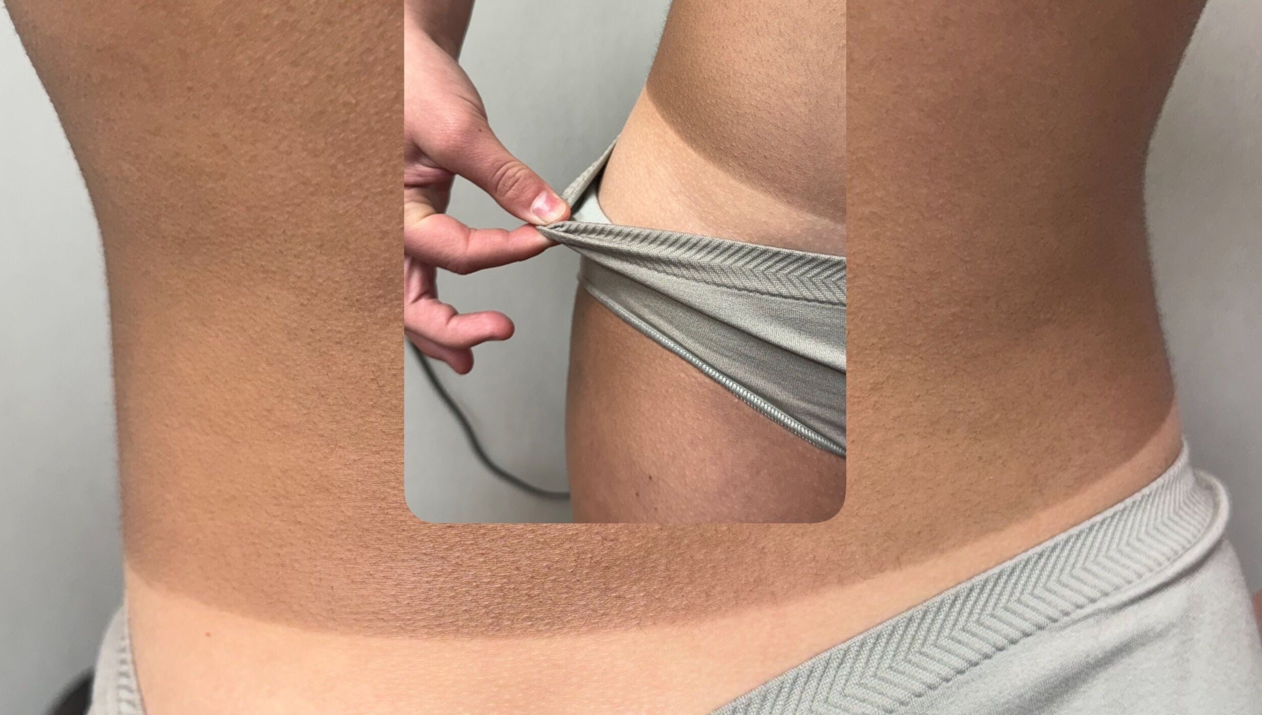 Bronzed tan line accent at Bronzed Belles by Bree, LLC, Starr, South Carolina, US showcasing flawless service.