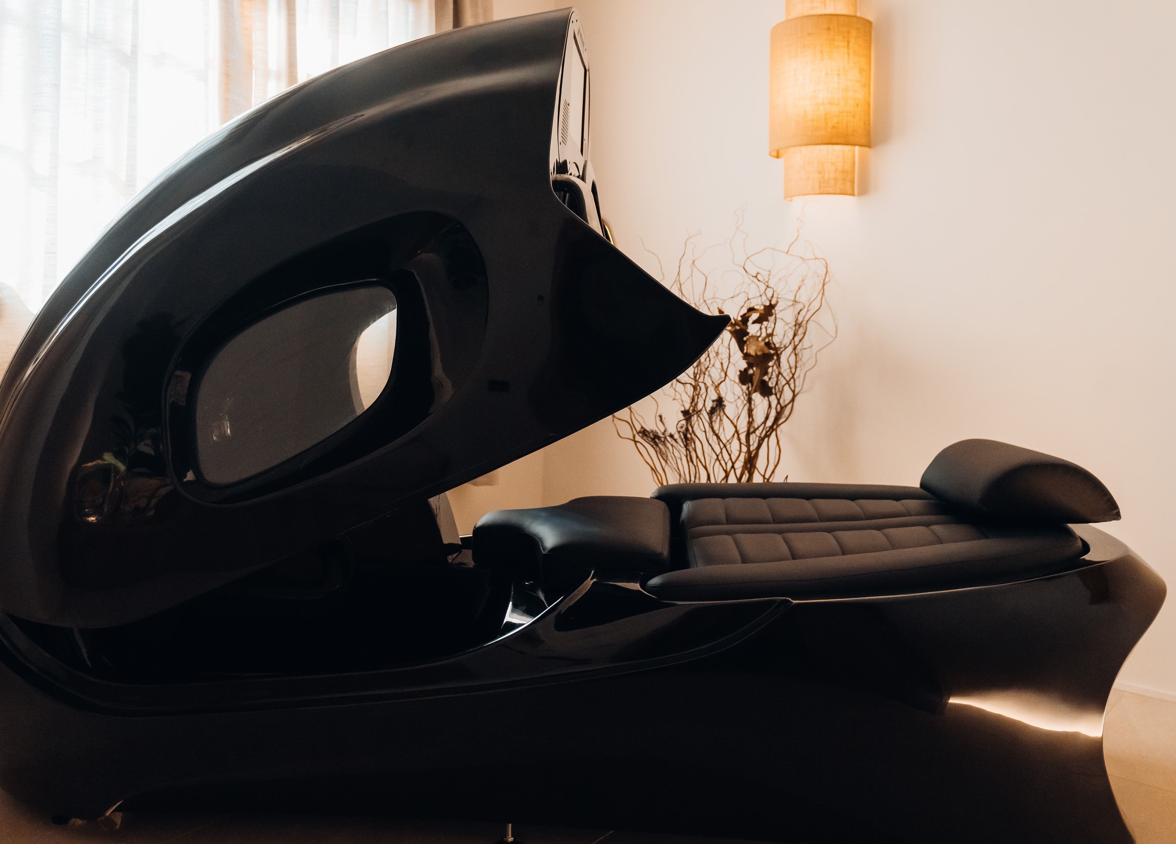 Capsule de relaxation moderne chez Endorfine à Casablanca, Casablanca-settat, MA pour un bien-être optimal.