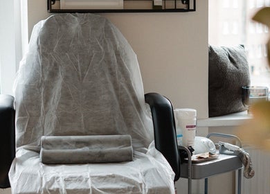 Cozy treatment chair at Diana Lissova | Maniküür Pediküür | Deeliss Oü in Tallinn, Harju maakond, EE.