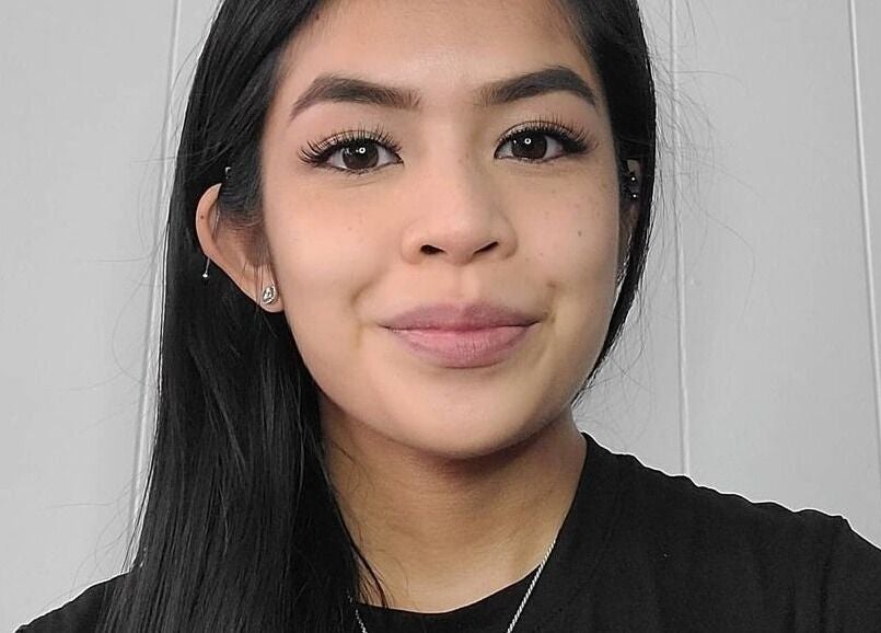 Client showcasing flawless makeup at Nettb Beauty, Winnipeg, Manitoba, CA.