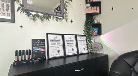 Awards and décor at Savage Skin and Beauty in Stockton-on-tees, showcasing excellence in beauty services.