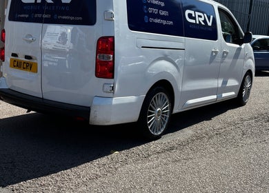 CRV Mobile Valeting van parked in Ware, England, GB, showcasing professional mobile car detailing service.