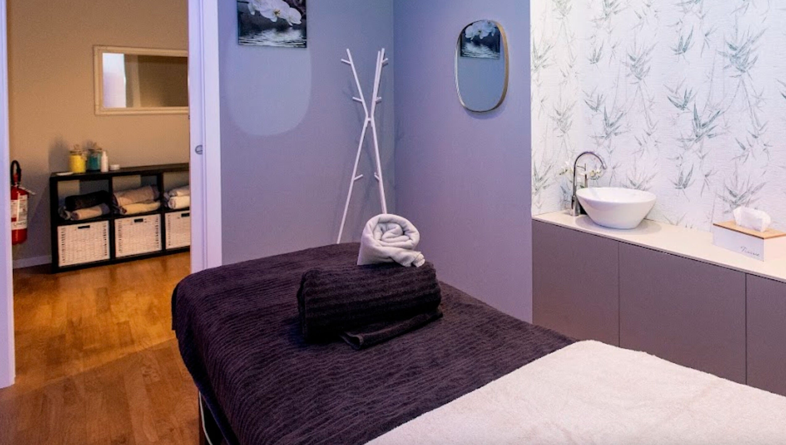 Sala massaggi rilassante presso Beauty Charme, Botticino, Lombardia, IT.