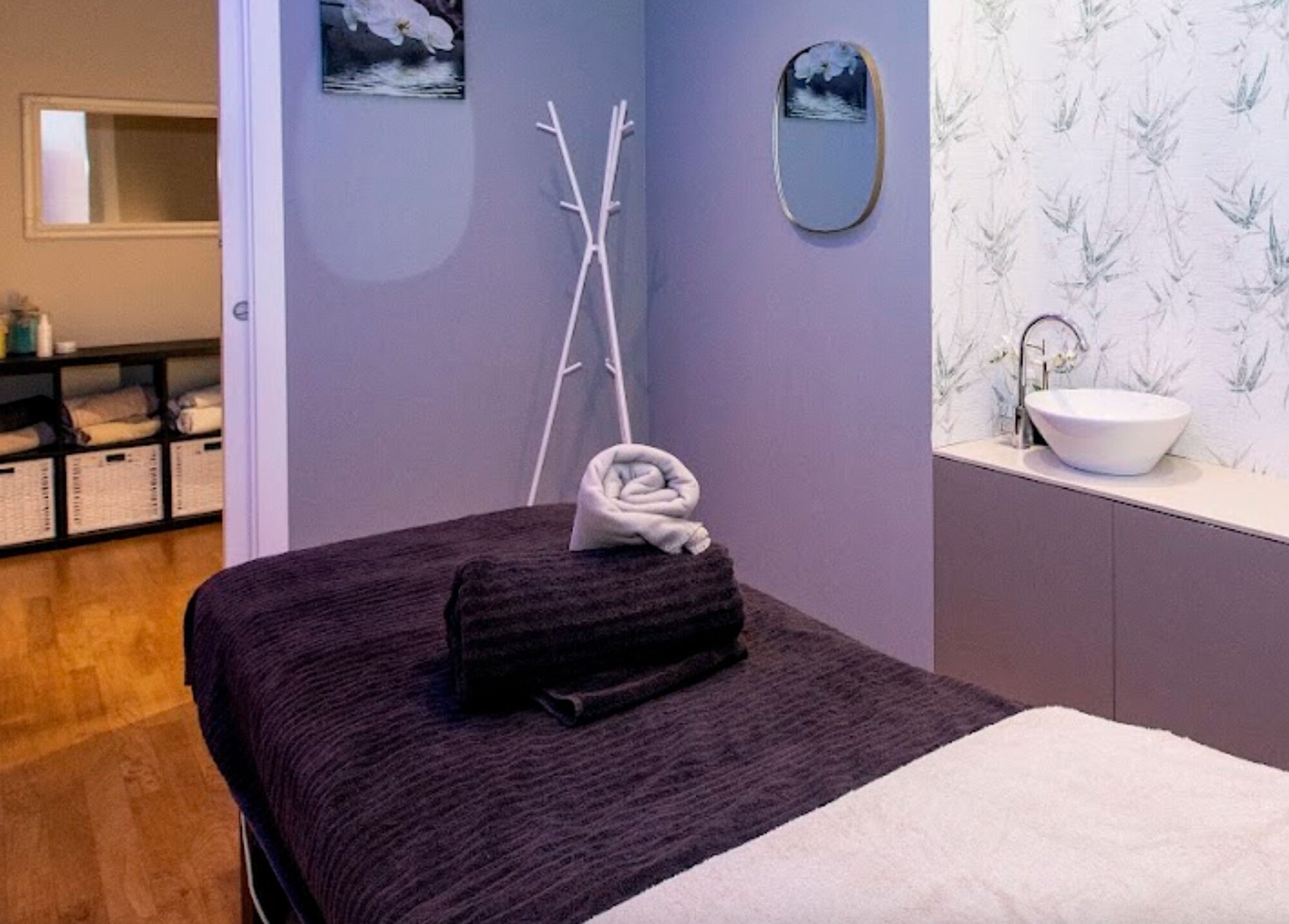 Sala massaggi rilassante presso Beauty Charme, Botticino, Lombardia, IT.