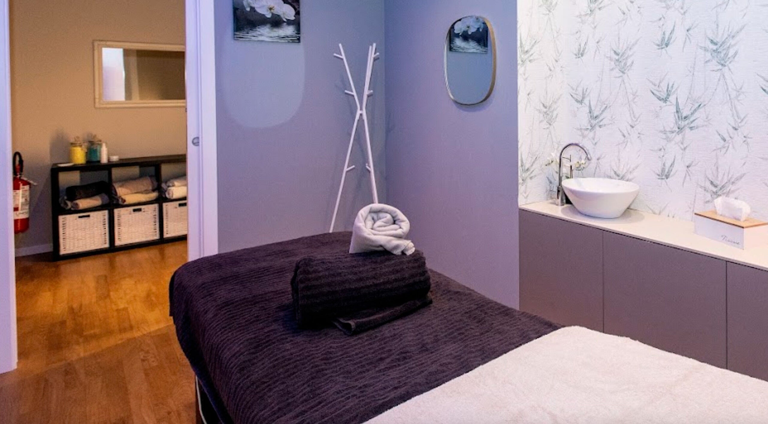 Sala massaggi rilassante presso Beauty Charme, Botticino, Lombardia, IT.