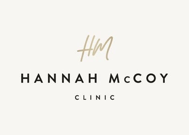 Logo of Hannah McCoy Clinic, a beauty and wellness center in Isle of Man, GB.