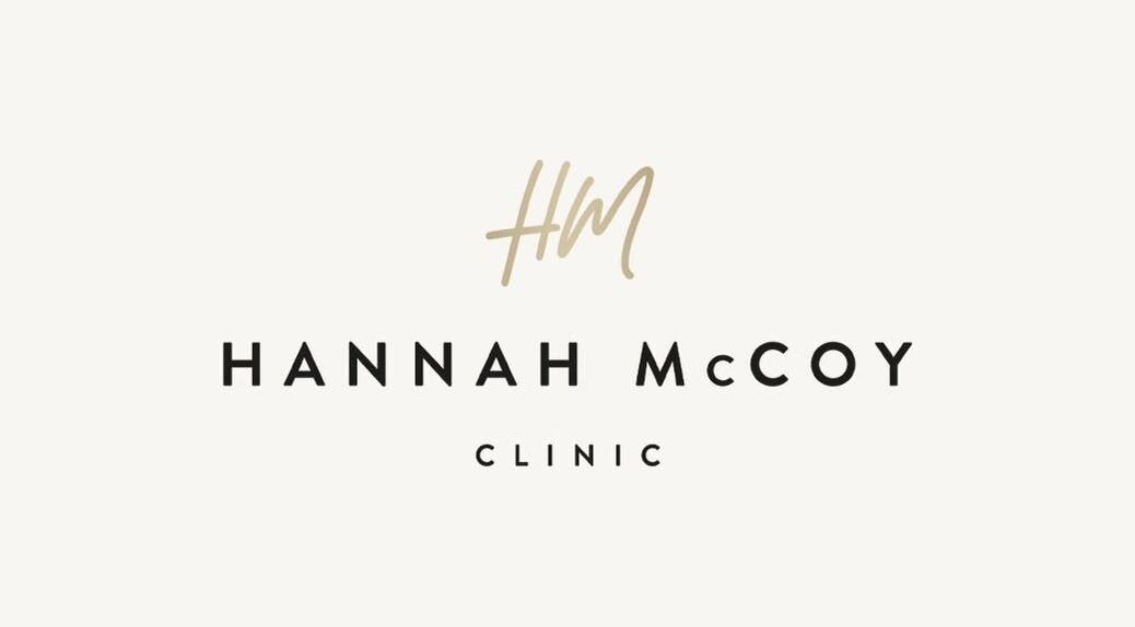 Logo of Hannah McCoy Clinic, a beauty and wellness center in Isle of Man, GB.