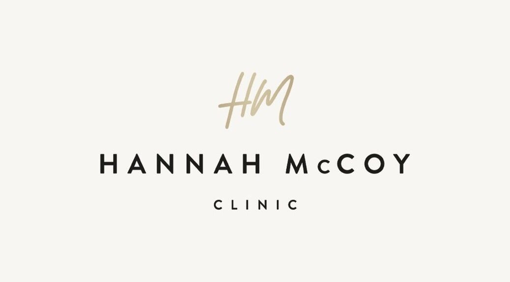 Logo of Hannah McCoy Clinic, a beauty and wellness center in Isle of Man, GB.