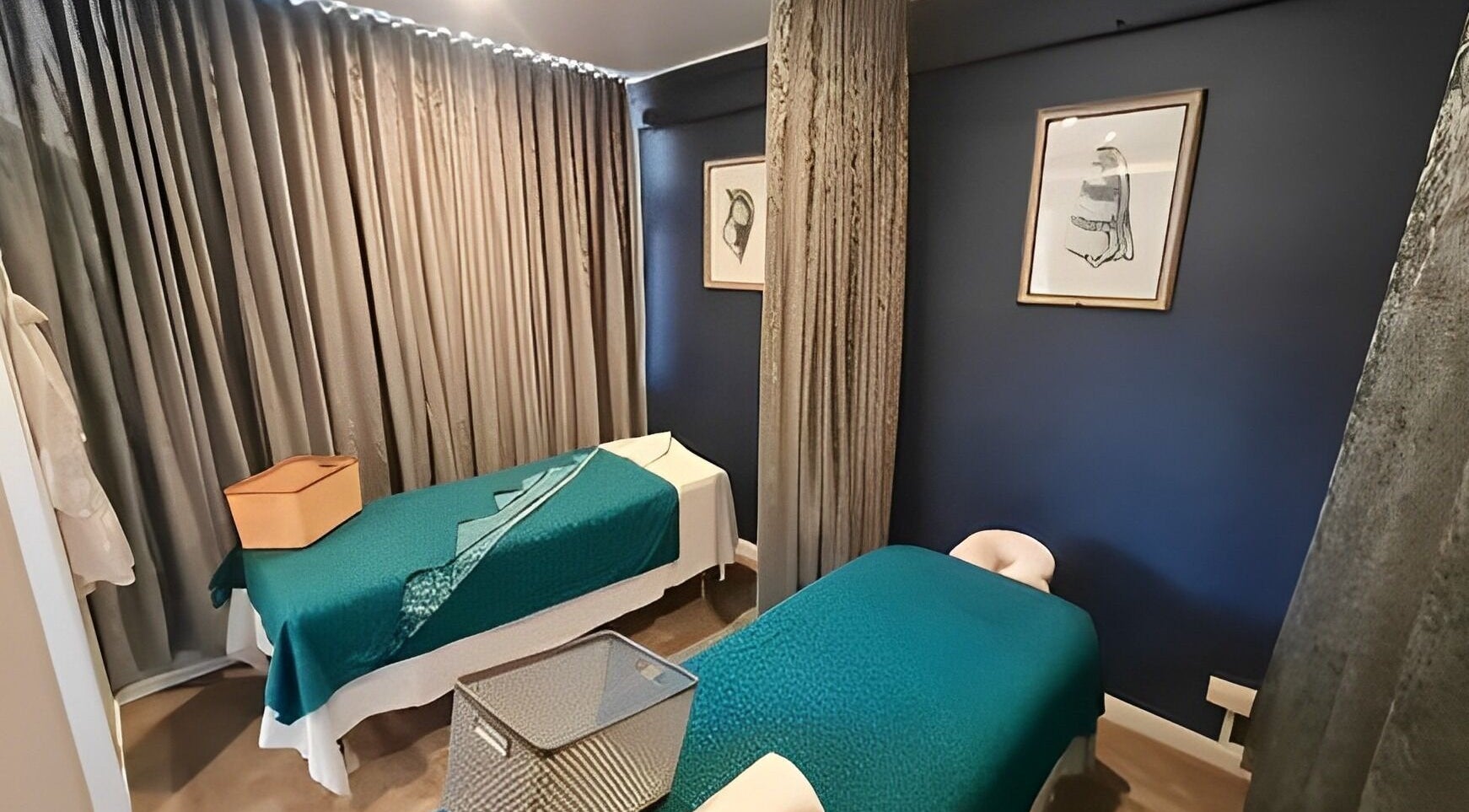 Calm massage room at North Brisbane Remedial Massage, Wavell Heights, Queensland, AU.