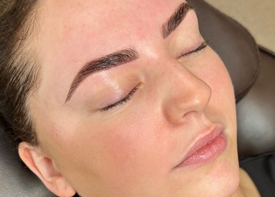 Brows elegantly styled at By Your Girl Emma in Melbourne, Victoria, AU, showcasing expert beauty services.