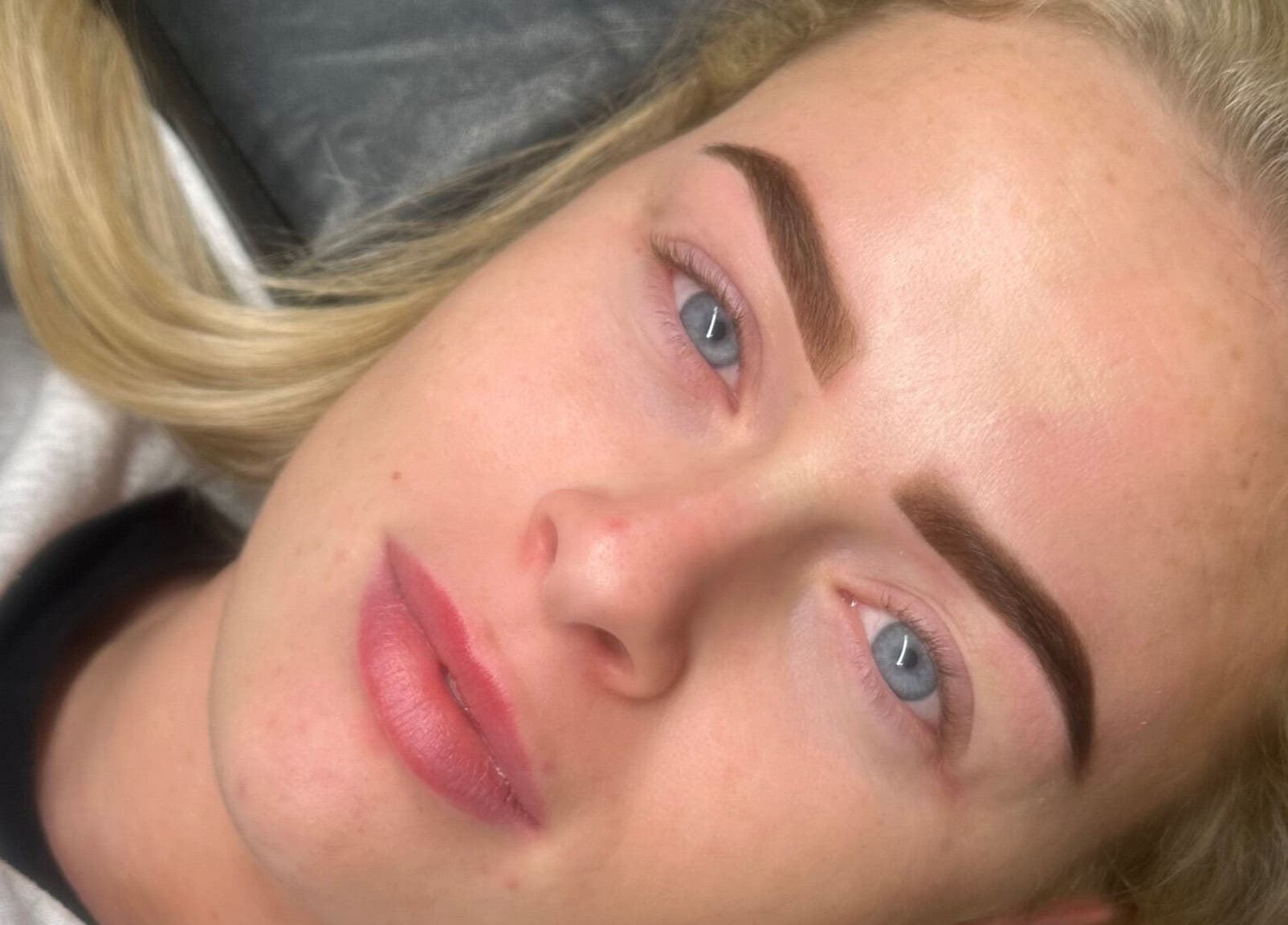 Beautifully shaped eyebrows at By Your Girl Emma, Melbourne, Victoria, AU enhancing facial aesthetics.