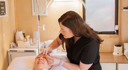 Facial treatment at Bloom Boutique Beauty in Dunedin, Otago, NZ highlighting relaxing spa service.