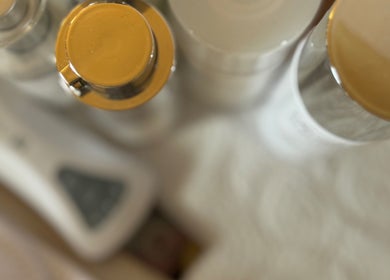 Elegant beauty products at Bloom Boutique Beauty in Dunedin, Otago, NZ, showcasing luxury skincare essentials.