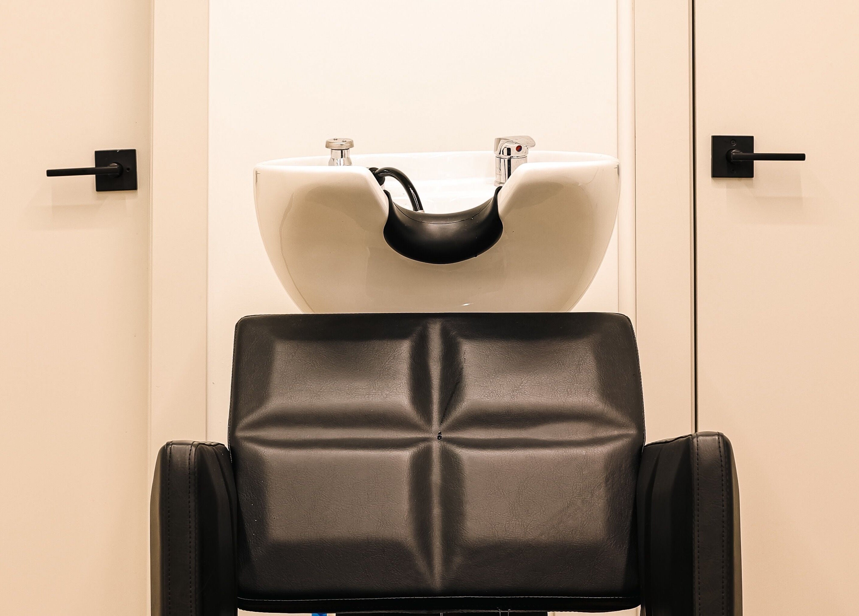 Elegant hair wash station at CABELLO BROOKLYN, New York, New York, US, offering premium salon experience.