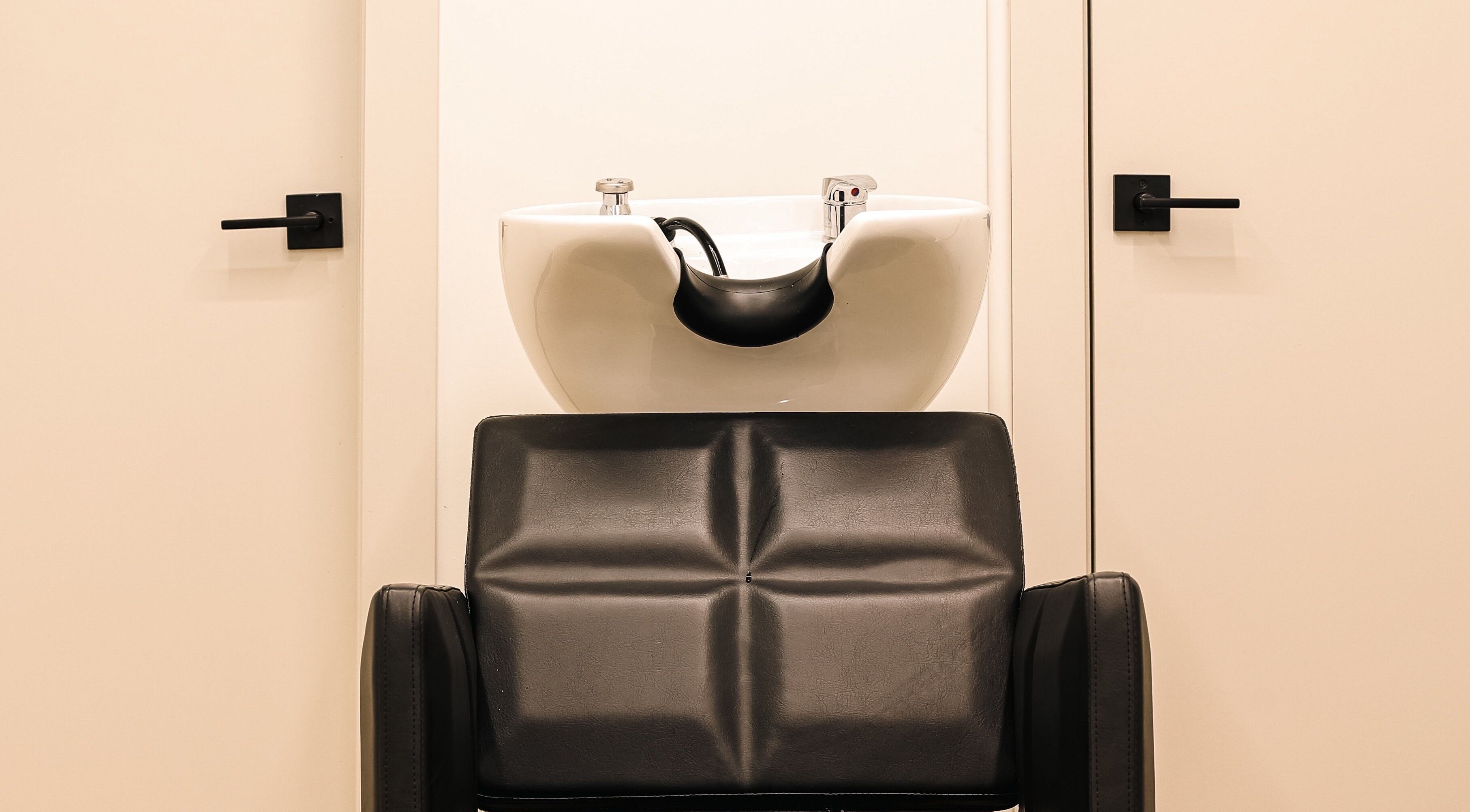 Elegant hair wash station at CABELLO BROOKLYN, New York, New York, US, offering premium salon experience.