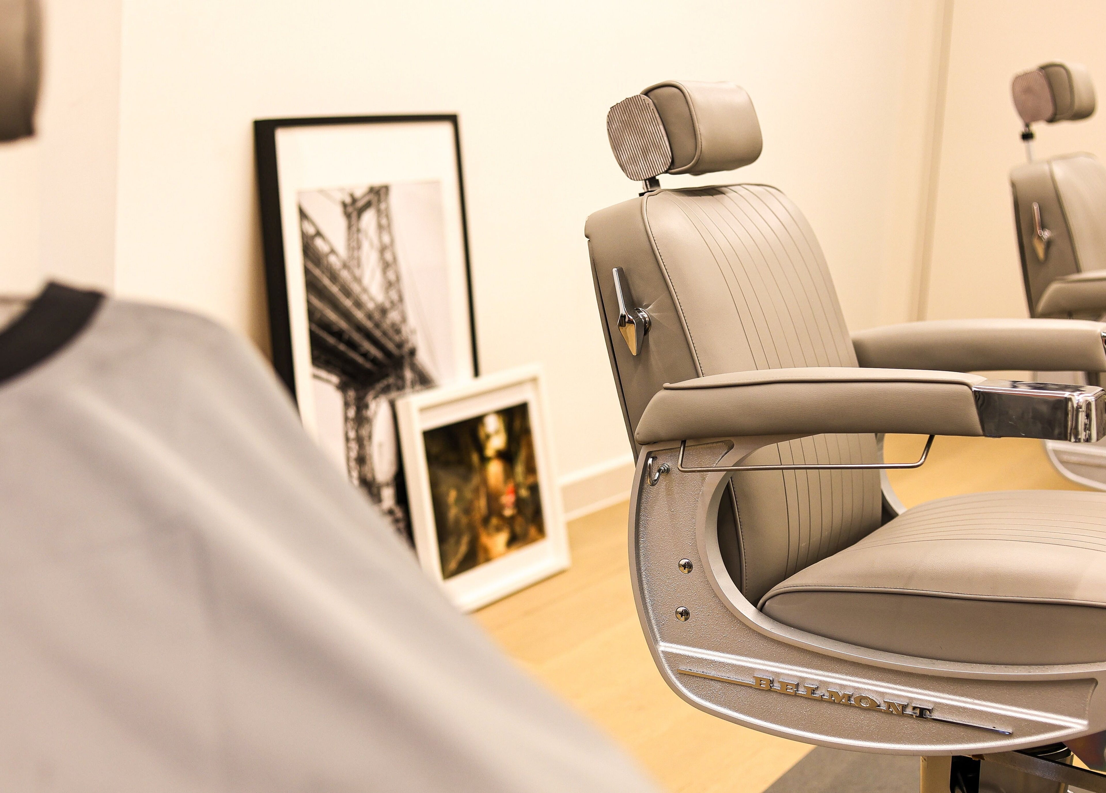 Luxurious barber chairs at CABELLO BROOKLYN in New York, New York, US, perfect for premium grooming services.