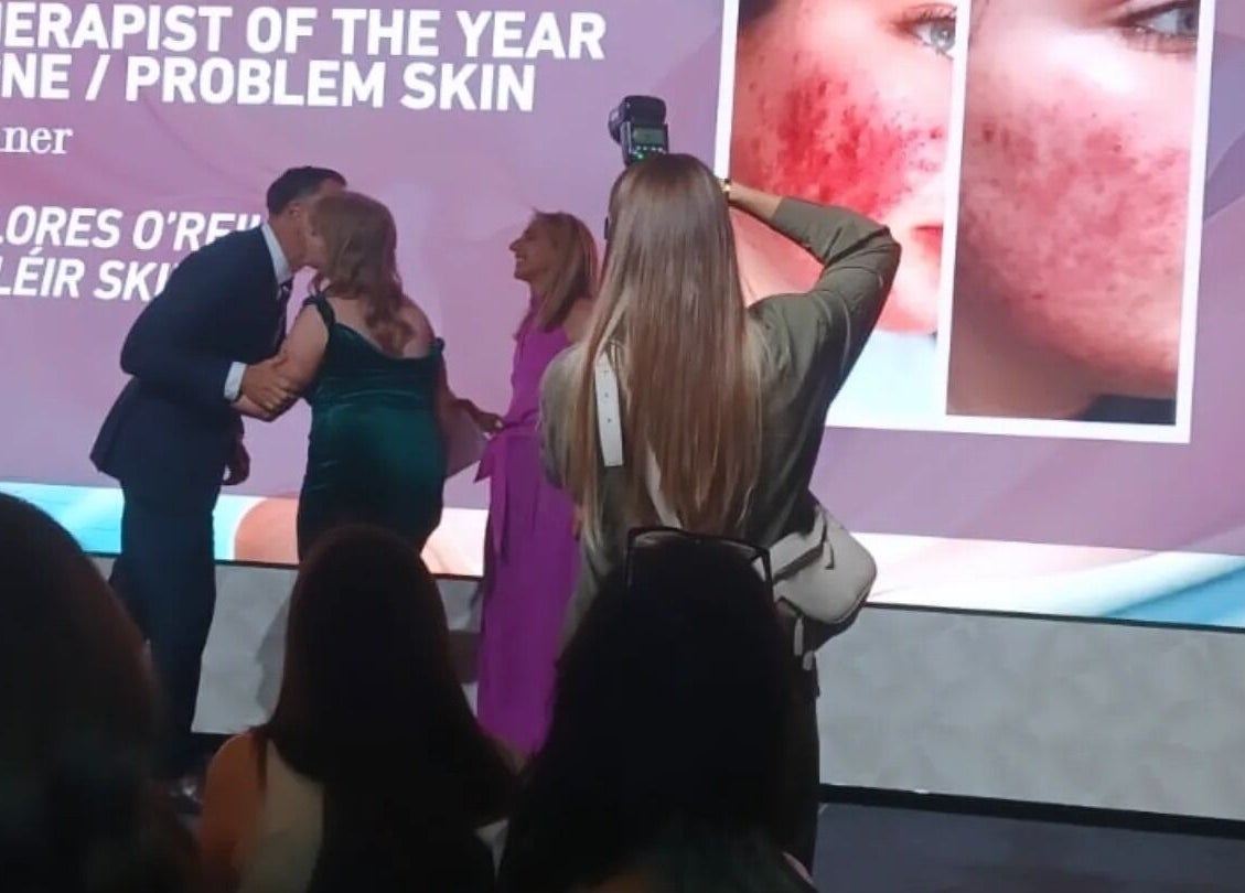 Soiléir Skin By Dolores O’Reilly wins Therapist of the Year in Portarlington, County Laois, IE.