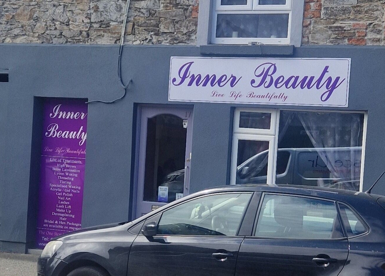 Front view of Inner Beauty Gorey located in Gorey, County Wexford, IE, showcasing its inviting exterior.