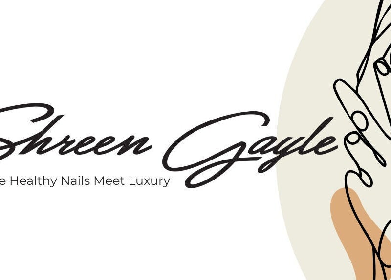 Logo of Shreen Gayle Works, Wallington, England, GB, highlighting luxury nail care.