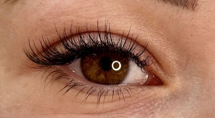Enhanced lashes at Beauty Lash Bar, Bournemouth, England, GB, showcasing professional lash extensions.