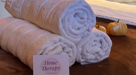 Rolled towels at Home Therapy in Kidderminster, England, GB offer a serene spa experience.