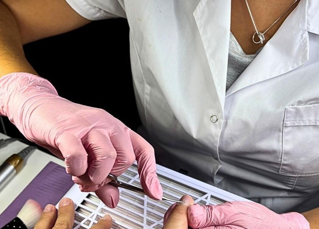 Manicure service at LadyLuxe Salon in Linz, Oberösterreich, AT, showcasing precision nail care.