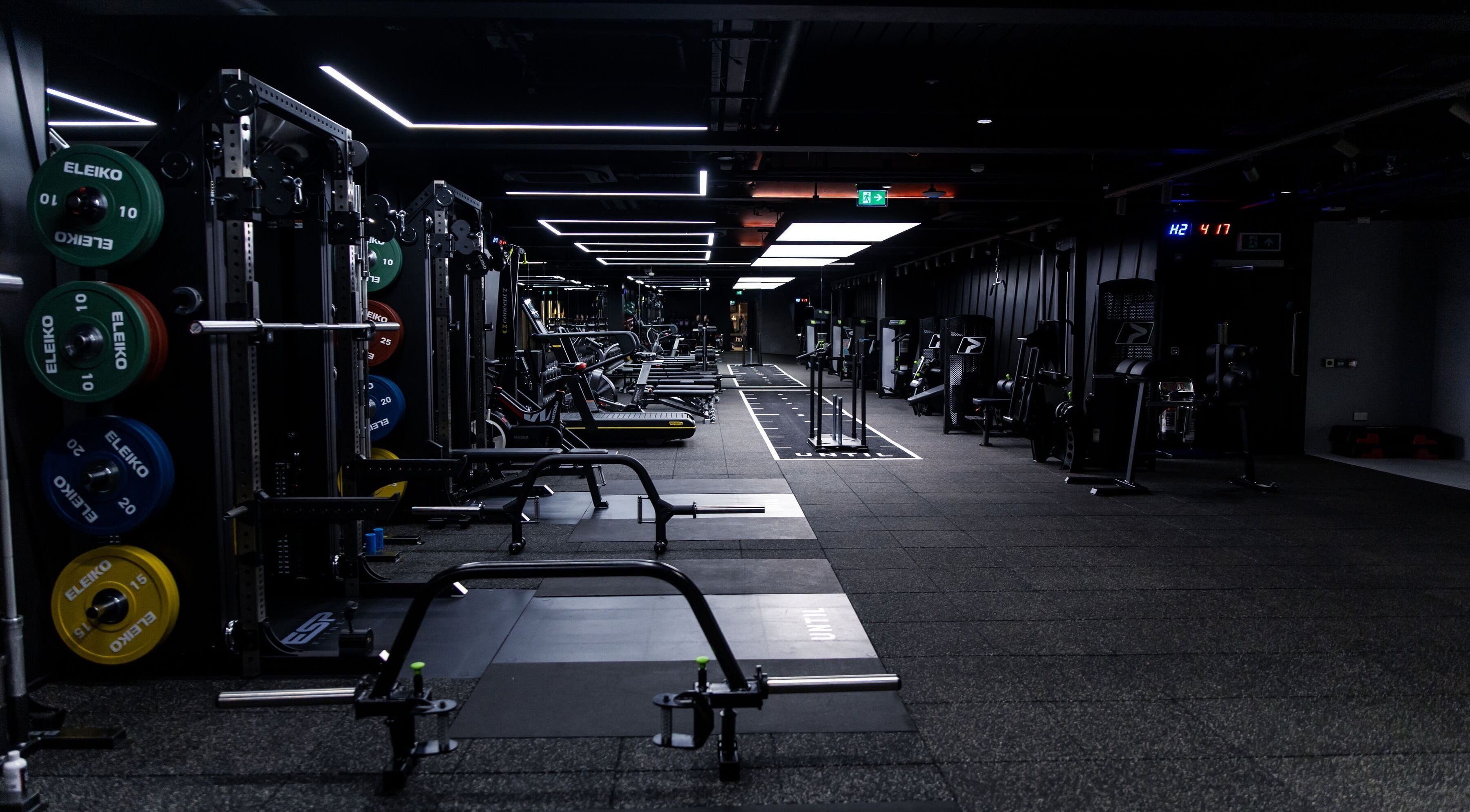 State-of-the-art gym at Sport Spa Ltd, London, England, GB with premium equipment for diverse workouts.