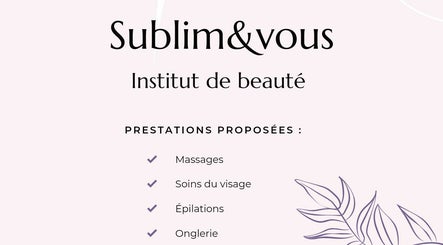 Sublim and Vous