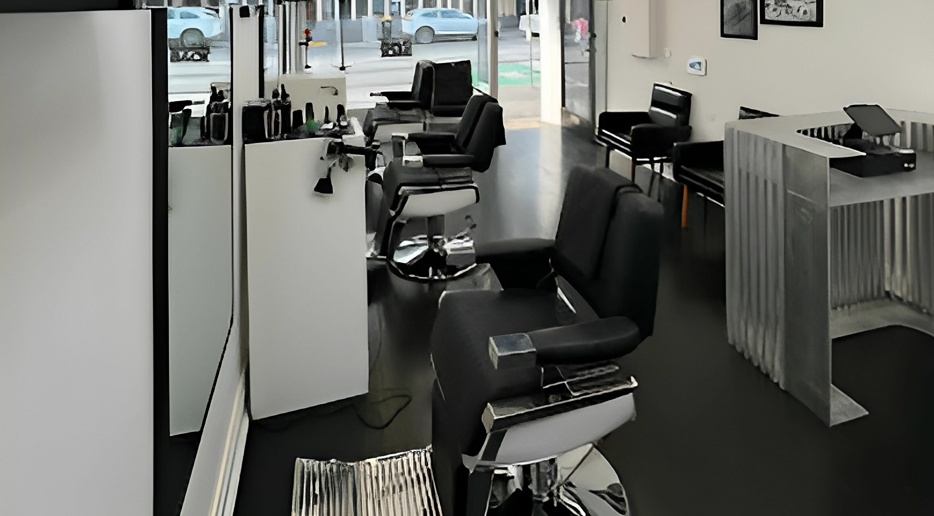Elegant salon chairs at Sleek Back in Melbourne, Victoria, AU showcasing modern design and comfort.
