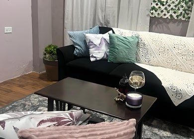 Inviting seating area at Elysion Therapies, Carapo, Tunapuna/Piarco Regional Corporation, TT.