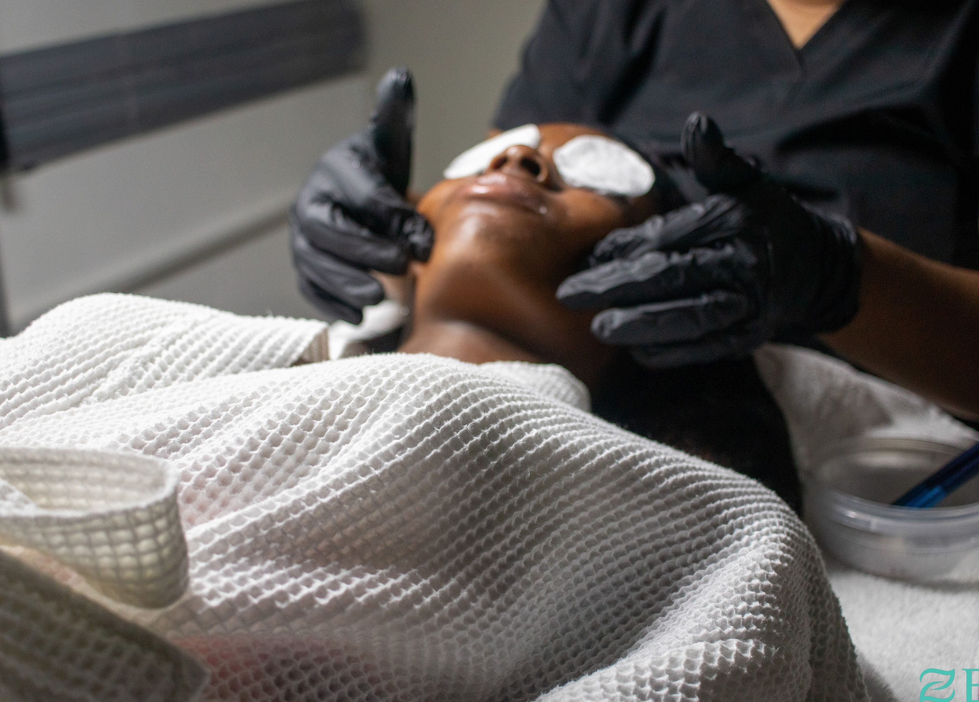 Rejuvenating facial at Zen Eden Lounge and Spa in Montego Bay, St. James Parish, JM.