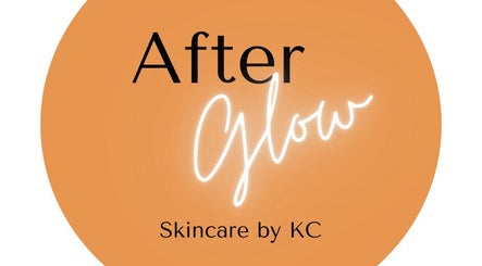 Logo of Afterglow by KC, a beauty retreat in Coatbridge, Scotland, GB, featuring a glowing text design.