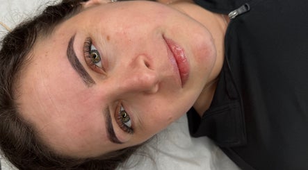 Client with perfectly shaped brows at L’essence Beauty By Ranielly, Waterford, County Waterford, IE.