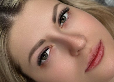 Close-up of a woman's serene face, showcasing natural beauty at L’essence Beauty By Ranielly, Waterford, County Waterford, IE.