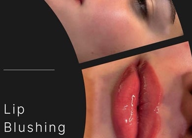 Lip blushing enhancement at Contour Me, Aubin Grove, Western Australia, AU highlighting vibrant lips.