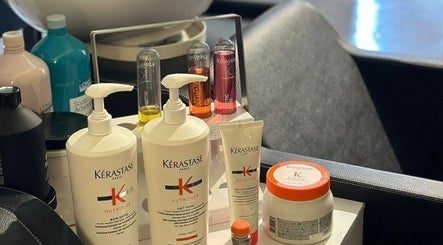 Premium haircare products displayed at Clue Salon, Riyadh, Riyadh Province, SA.