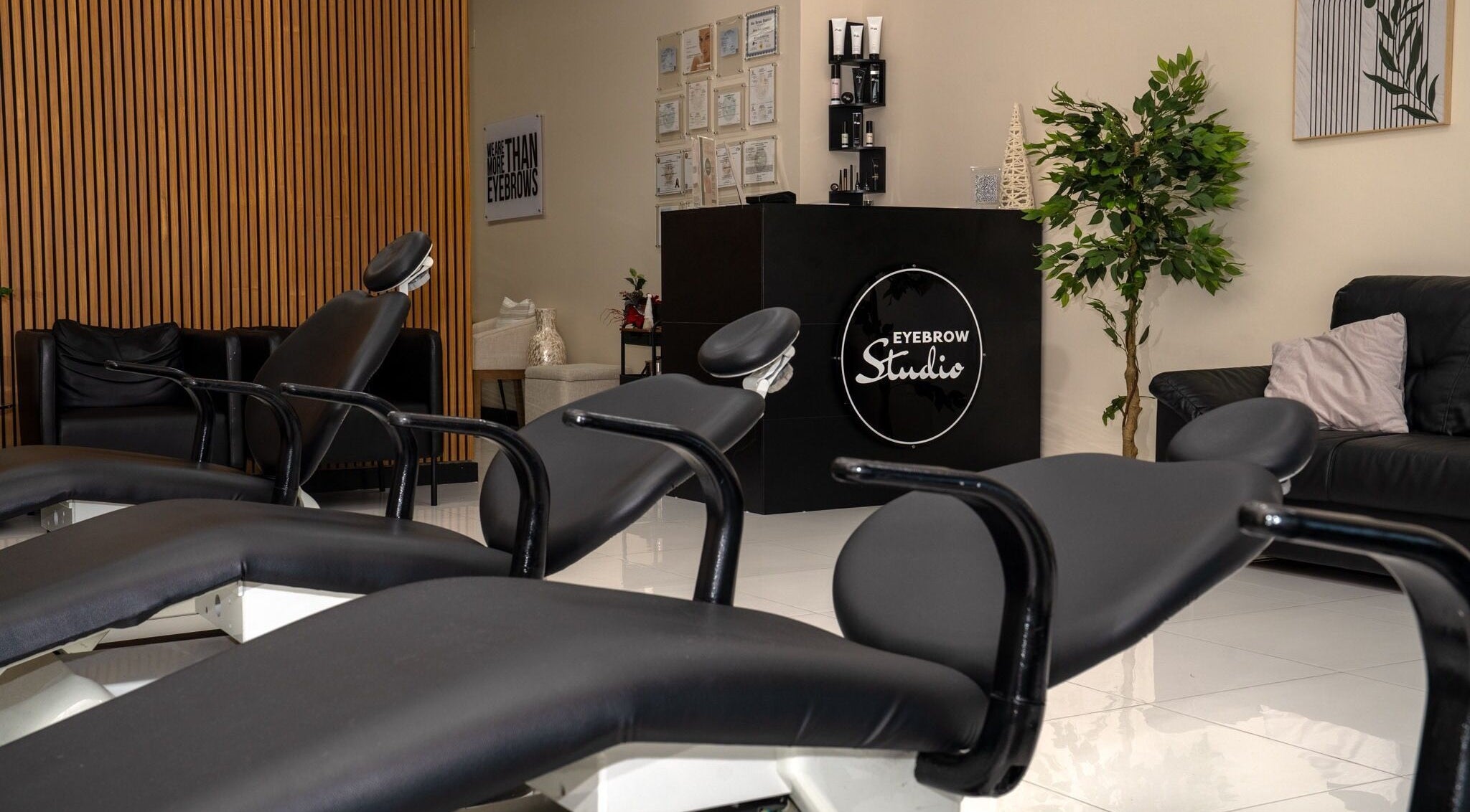 RÊVE AESTHETICS by eyebrow studio interior in Doral, Florida, US featuring stylish chairs and decor.