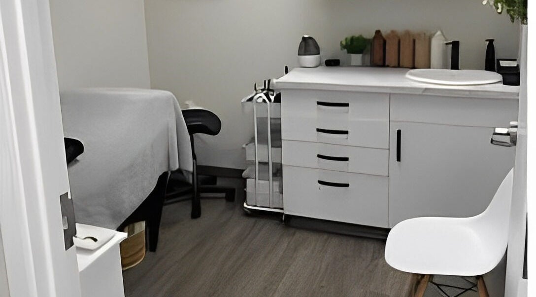 Tranquil treatment room at Elite Beauty Lounge, Prince George, British Columbia, CA.